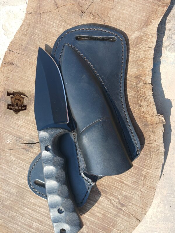 Custome Handmade Stainless steel Black powder coated Skinner knife. - Image 2