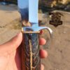 Custome  Handmade High carbon J2 steel Hunting knife.