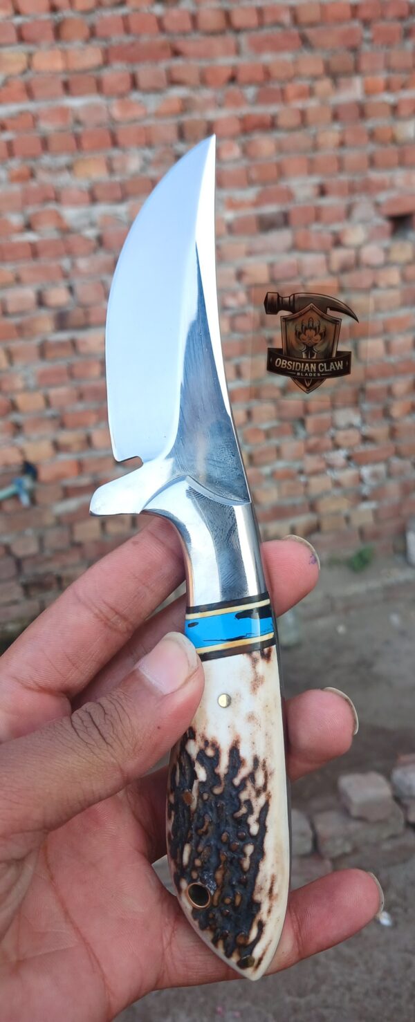 Custome Handmade High carbon J2 steel Skinner knife.