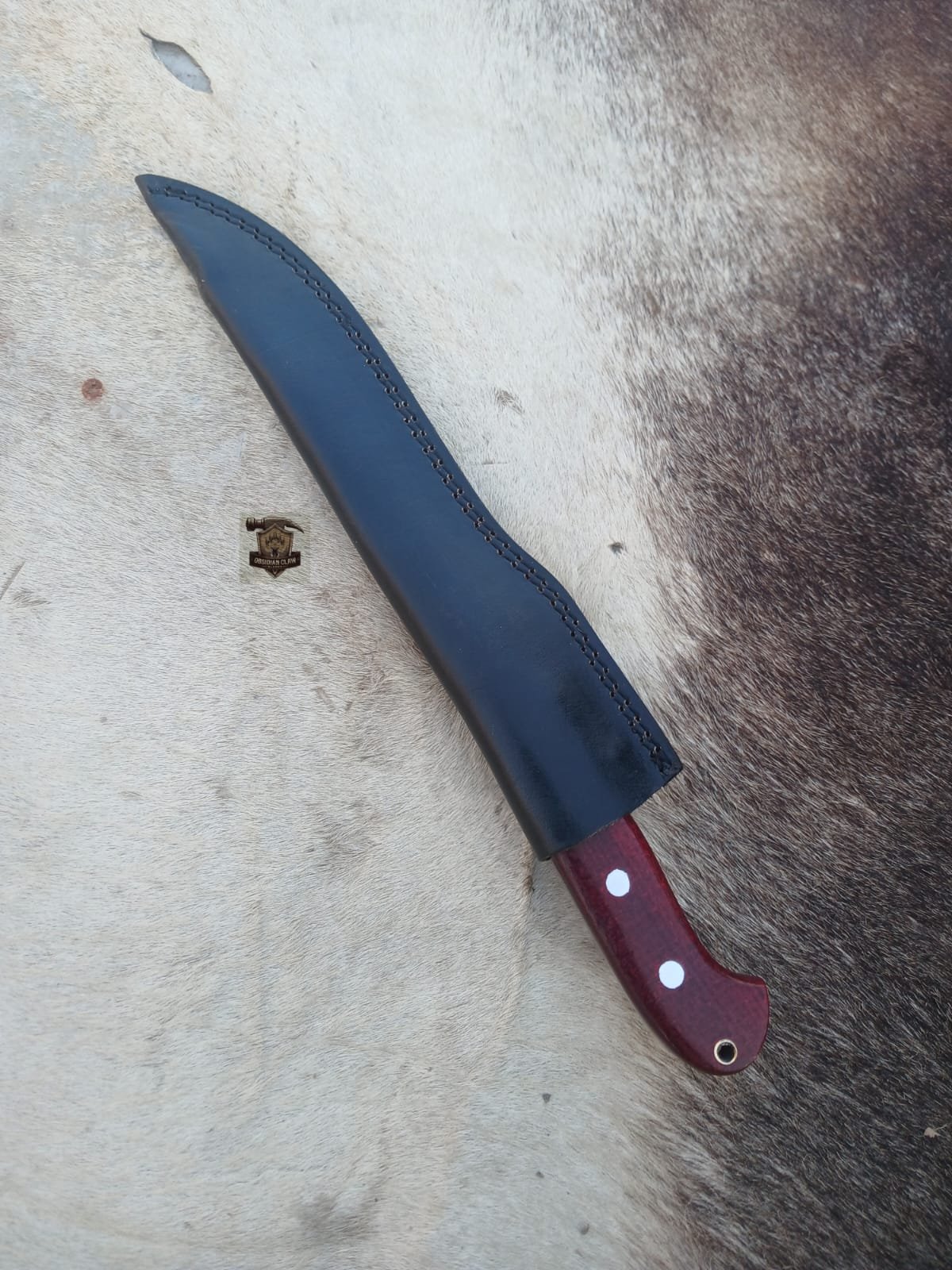 Premium Fillet knife with leather sheath. - Image 7