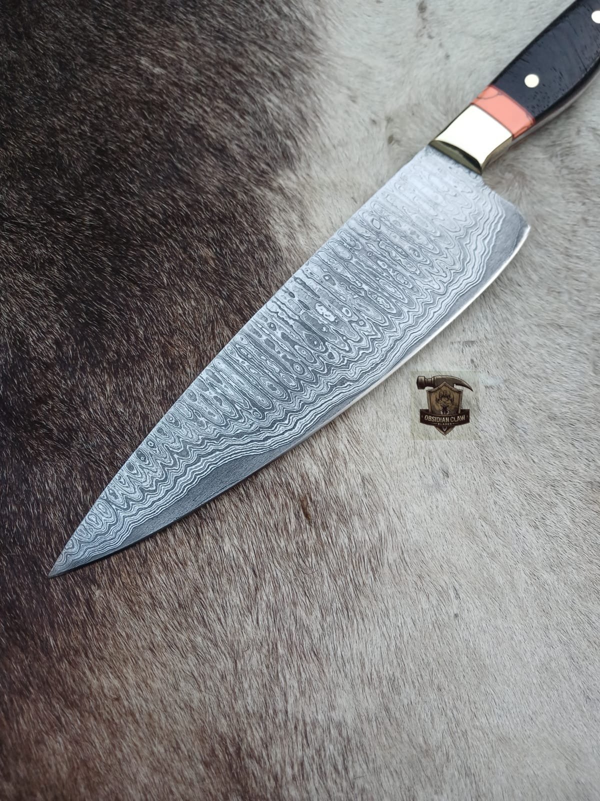 Chef knife with Leather cover. - Image 4